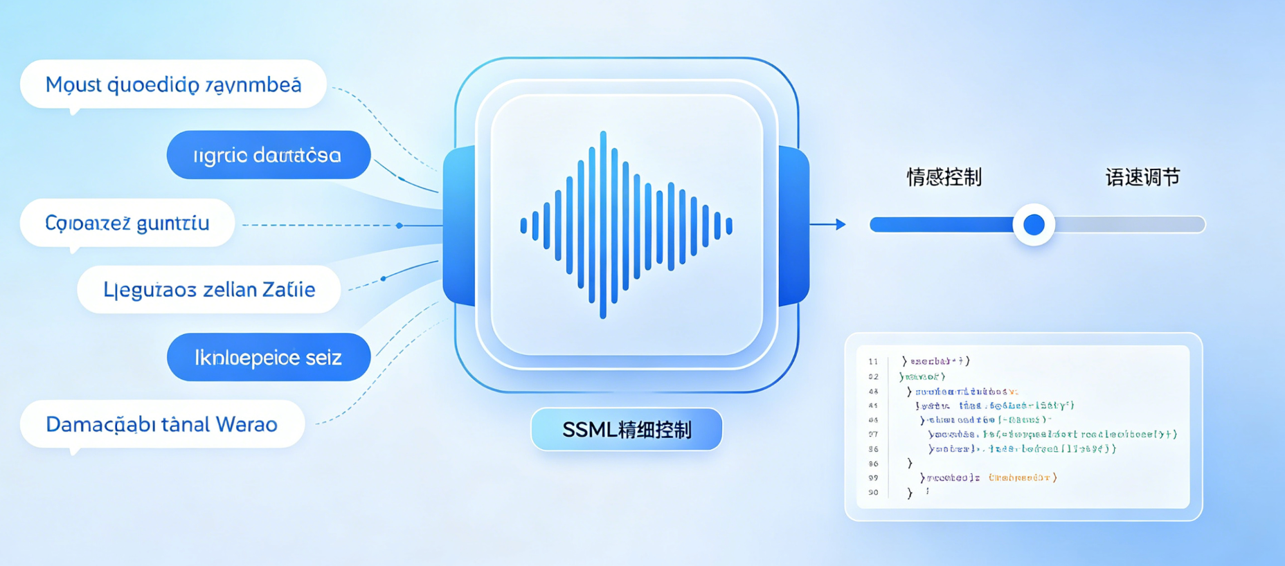 语音合成示意图
